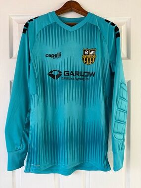 Capelli Sport FC Alliance Teal Goalkeeper Jersey Padded Small Soccer Football